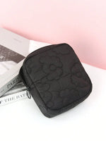 Load image into Gallery viewer, Embroidered Sanitary Napkin Pouch for Travel &amp; Storage
