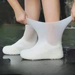Load image into Gallery viewer, Reusable Non-Slip Silicone Rain Boot Covers for Outdoor Use
