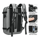 Load image into Gallery viewer, Travel Vacuum Compression Backpack for Men, Waterproof - BonVoyage
