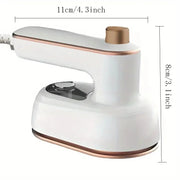 Mini Electric Iron, Dry/Wet Use, Portable, Travel-Friendly
