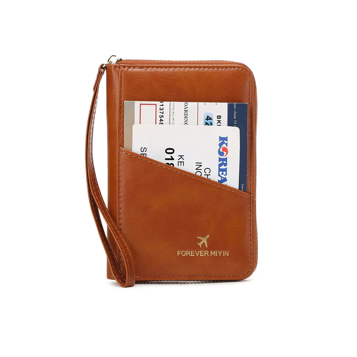 Retro RFID Passport Bag & Cover for Men & Women – Travel