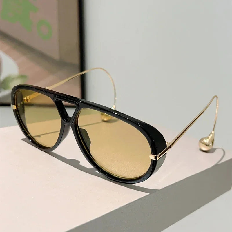 Luxury Oversized Sunglasses Vintage Unisex 2025 Punk Style