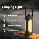 Load image into Gallery viewer, Portable Rechargeable Camping Lantern with 10000mAh Battery - BonVoyage
