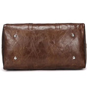 Large Leather Duffle Bag for Travel