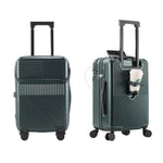 Load image into Gallery viewer, swivel wheel combination lock carry-on luggage, multi-purpose travel luggage - BonVoyage
