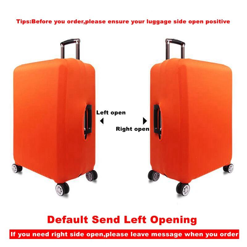 Thick Elastic Suitcase Covers for Solid Luggage Protection - BonVoyage