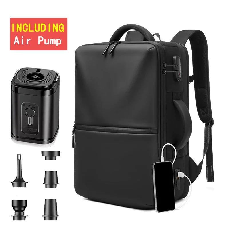 Vacuum Backpack with Electric Pump for Travel Bag for Men - BonVoyage