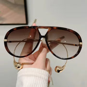 Luxury Oversized Sunglasses Vintage Unisex 2025 Punk Style