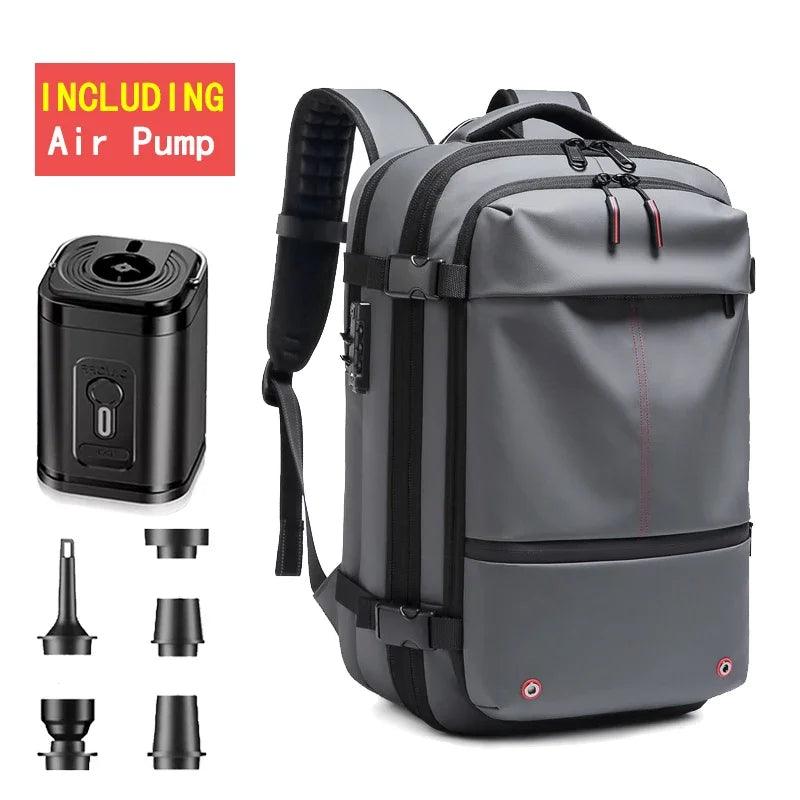 Vacuum Backpack with Electric Pump for Travel Bag for Men - BonVoyage