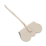 Load image into Gallery viewer, Litchi PU Leather Glasses Case – Cute Hanging Travel Bag
