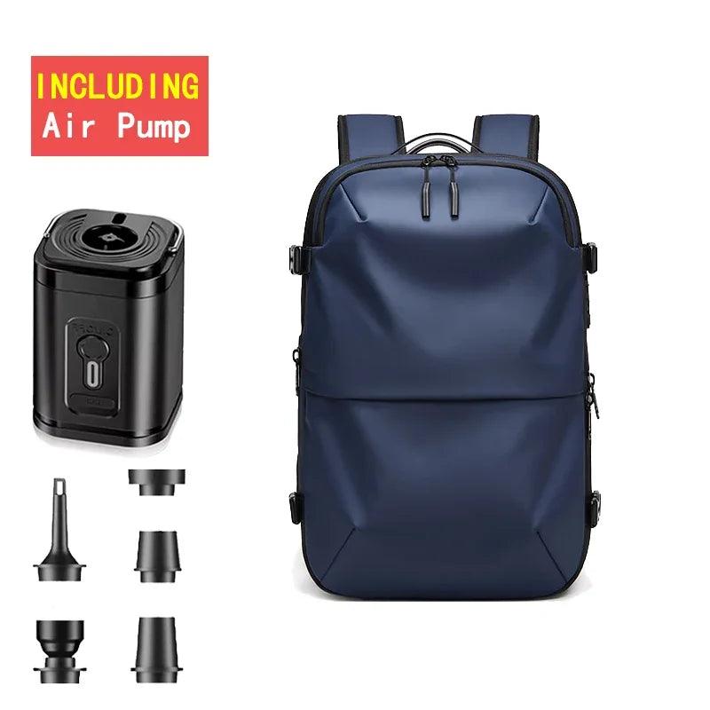 Travel Vacuum Compression Backpack for Men, Waterproof - BonVoyage