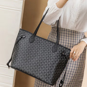 Vintage Leather Tote Bag – Trendy, Durable, Large-Capacity