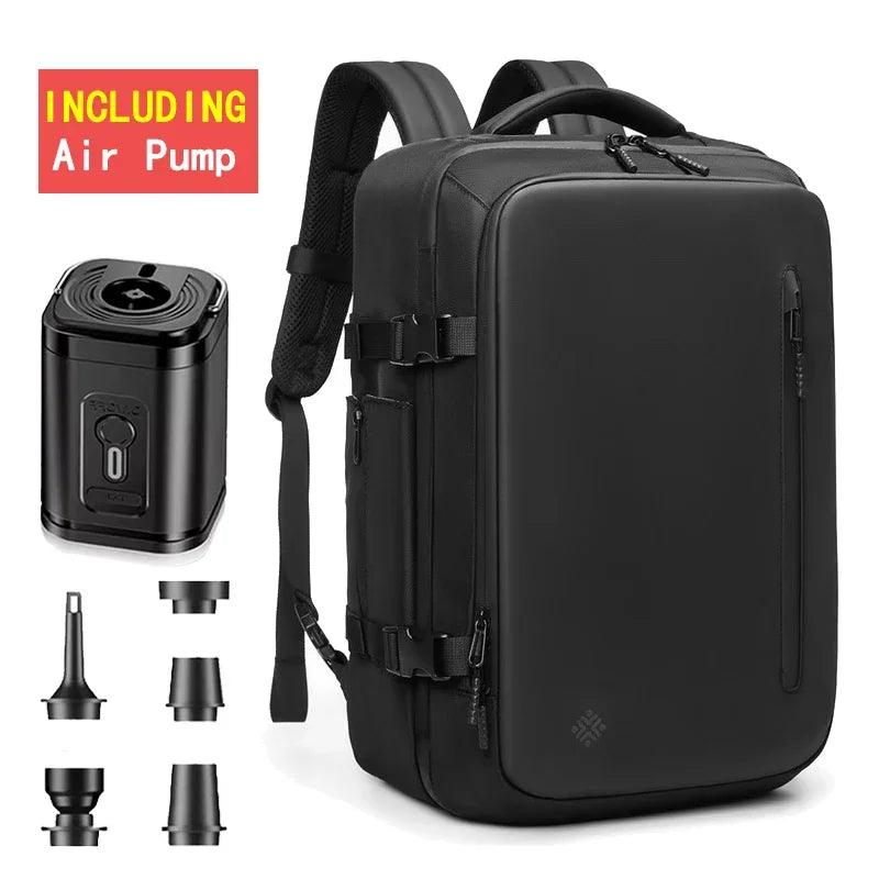 Vacuum Backpack with Electric Pump for Travel Bag for Men - BonVoyage