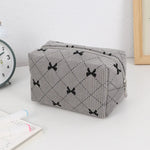 Load image into Gallery viewer, Kawaii Corduroy Makeup Bag Travel Toiletry Pouch Case
