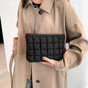 Travel Puffer Makeup Bag – Quilted Cosmetic Organizer Case