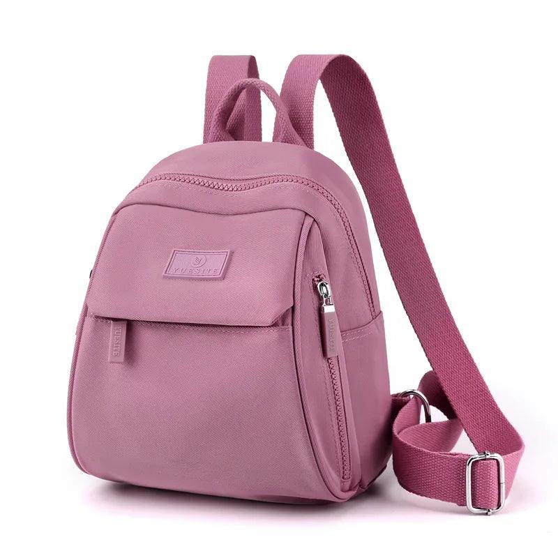 Mini Women Backpacks Anti-Theft Waterproof Travel Bag