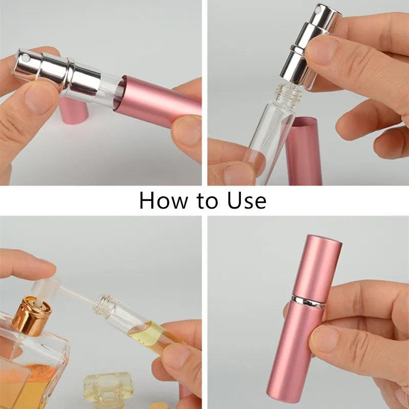 Portable Mini Perfume Spray Bottle - BonVoyage