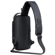Men's Anti-Theft USB Sling Bag Crossbody Travel Chest Pack