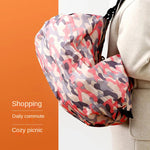 Load image into Gallery viewer, Large Foldable Camo Tote – Travel, Storage, Shopping

