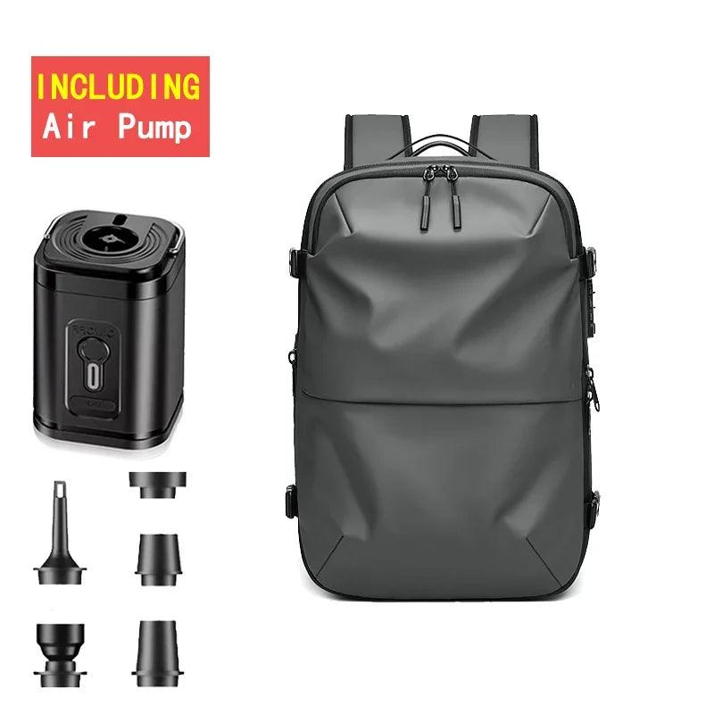 Travel Vacuum Compression Backpack for Men, Waterproof - BonVoyage