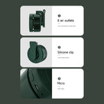 Load image into Gallery viewer, Portable Rechargeable Waist Fan – 3-Speed Clip for Outdoors
