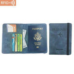 Load image into Gallery viewer, PU Travel Wallet - RFID Passport &amp; ID Holder - BonVoyage
