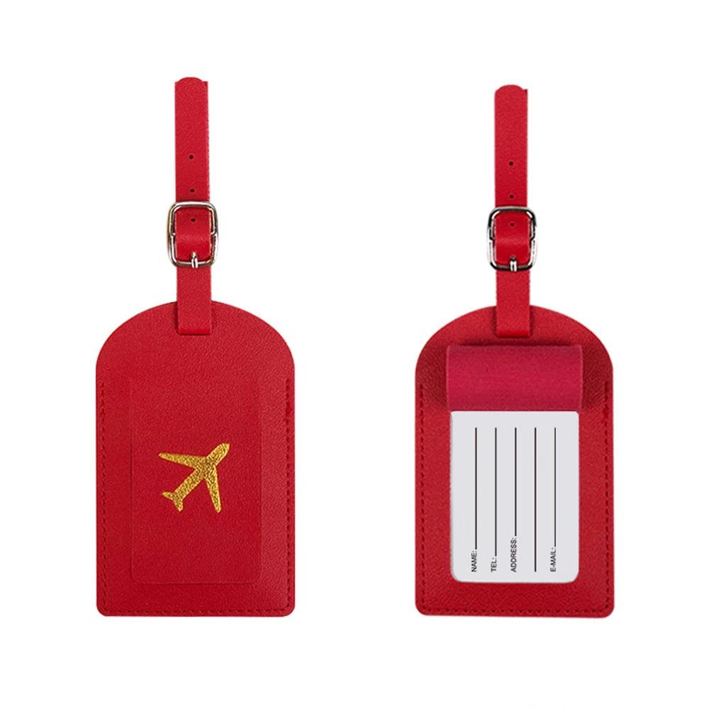 Personalized Name Luggage Tag - Custom ID & Address Holder - BonVoyage