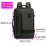 Load image into Gallery viewer, Vacuum Backpack with Electric Pump for Travel Bag for Men - BonVoyage
