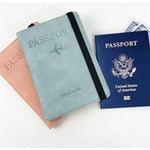 Load image into Gallery viewer, PU Travel Wallet - RFID Passport &amp; ID Holder - BonVoyage
