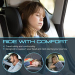 Load image into Gallery viewer, Adjustable Car Neck Headrest Pillow for Travel - BonVoyage
