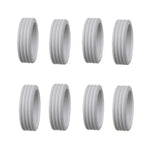 Load image into Gallery viewer, 8Pcs Silicone Luggage Wheel Covers Suitcase Protector Set
