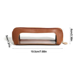 Load image into Gallery viewer, Portable PU Cosmetic Bag – Travel Toiletry &amp; Brush Case

