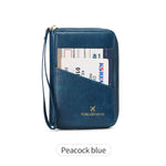 Load image into Gallery viewer, Retro RFID Passport Bag &amp; Cover for Men &amp; Women – Travel
