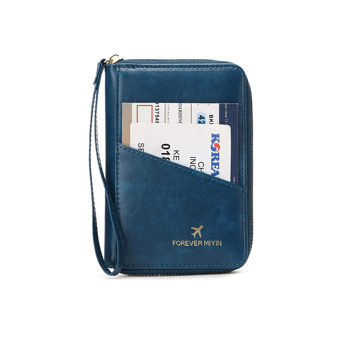 Retro RFID Passport Bag & Cover for Men & Women – Travel