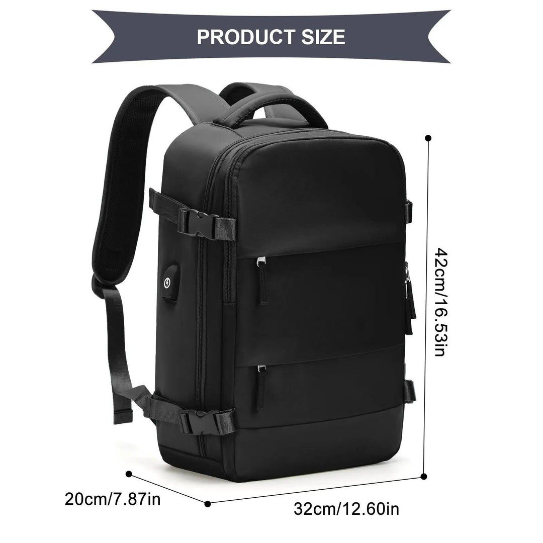 Versatile Travel Backpack for Women, Men, Teens & Outdoor Use - BonVoyage