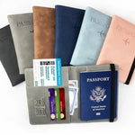 Load image into Gallery viewer, PU Travel Wallet - RFID Passport &amp; ID Holder - BonVoyage
