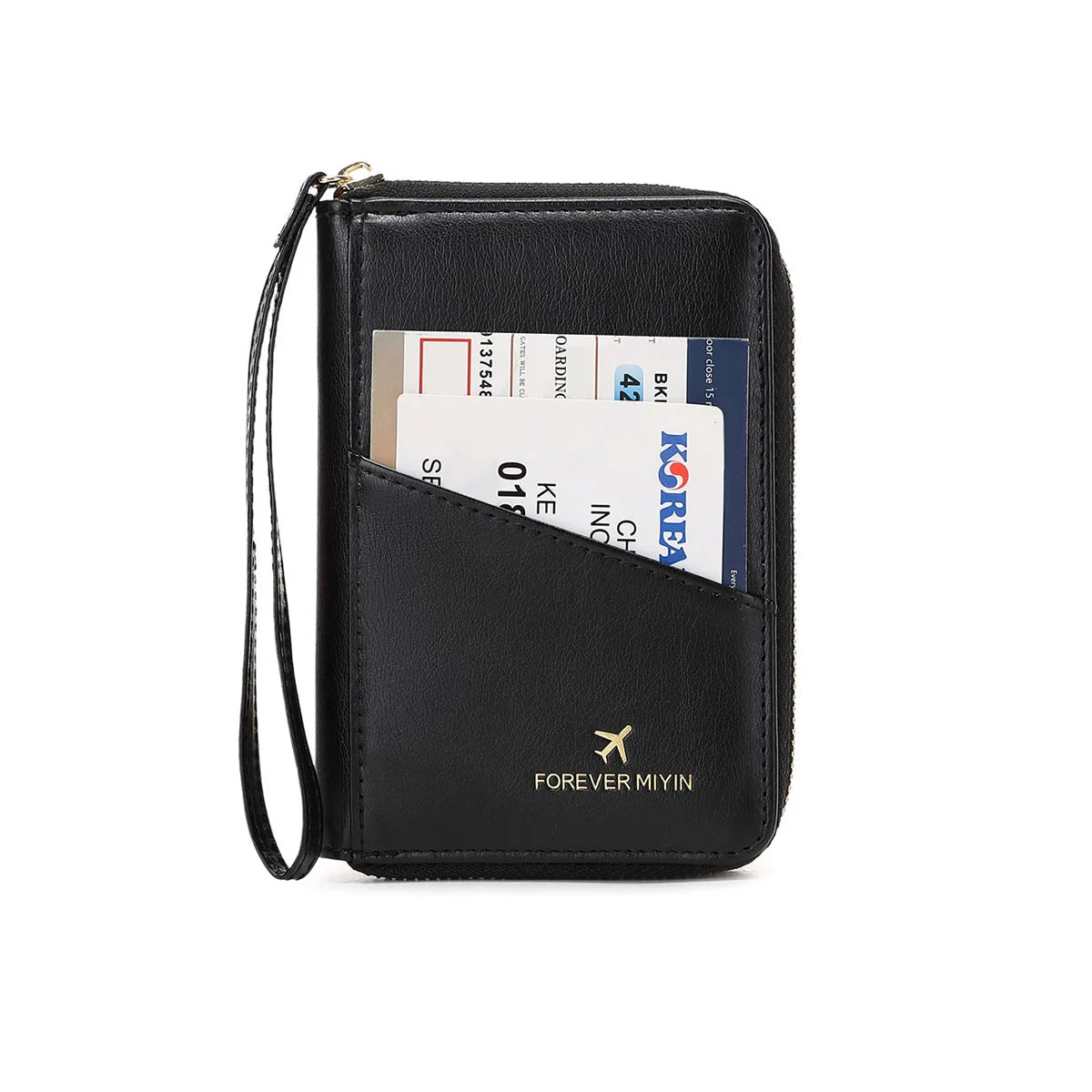 Retro RFID Passport Bag & Cover for Men & Women – Travel