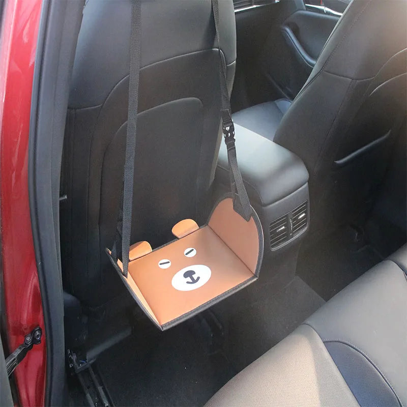 Adjustable Car Foot Hammock – Travel Rest for All Ages