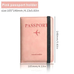 Load image into Gallery viewer, PU Travel Wallet - RFID Passport &amp; ID Holder - BonVoyage
