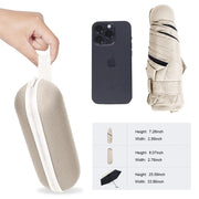 Travel Capsule Umbrella – Compact Sun & Rain Protection