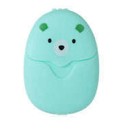 50Pcs Portable Travel Soap Paper – Disposable Mini Hand Wash