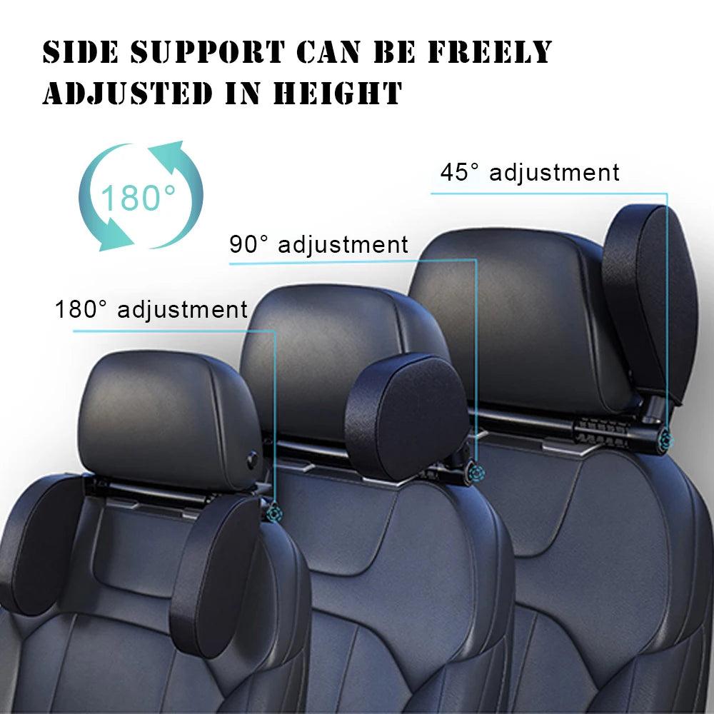 Adjustable Car Neck Headrest Pillow for Travel - BonVoyage