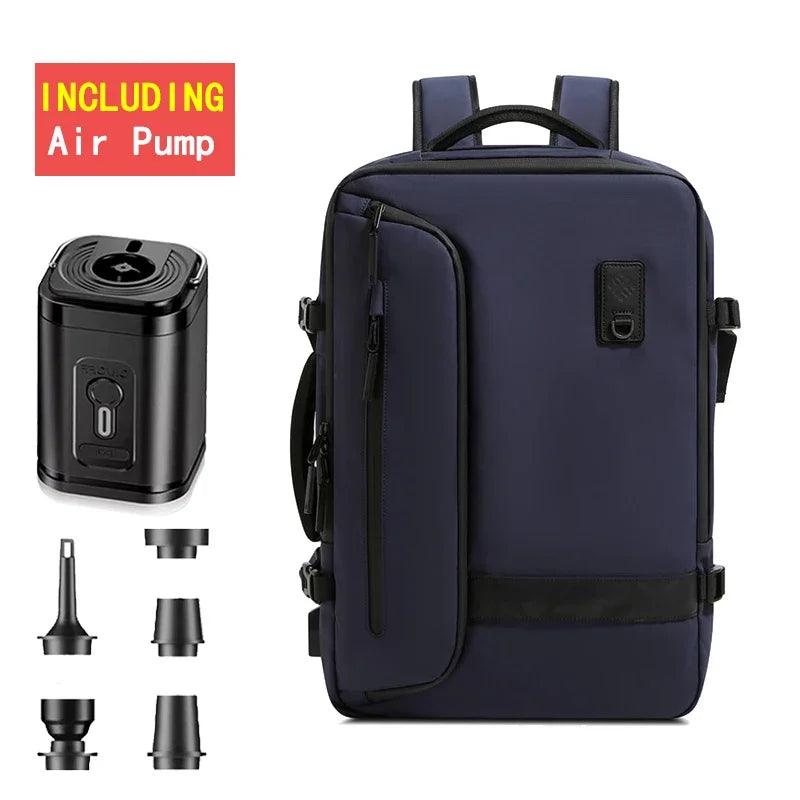 Vacuum Backpack with Electric Pump for Travel Bag for Men - BonVoyage