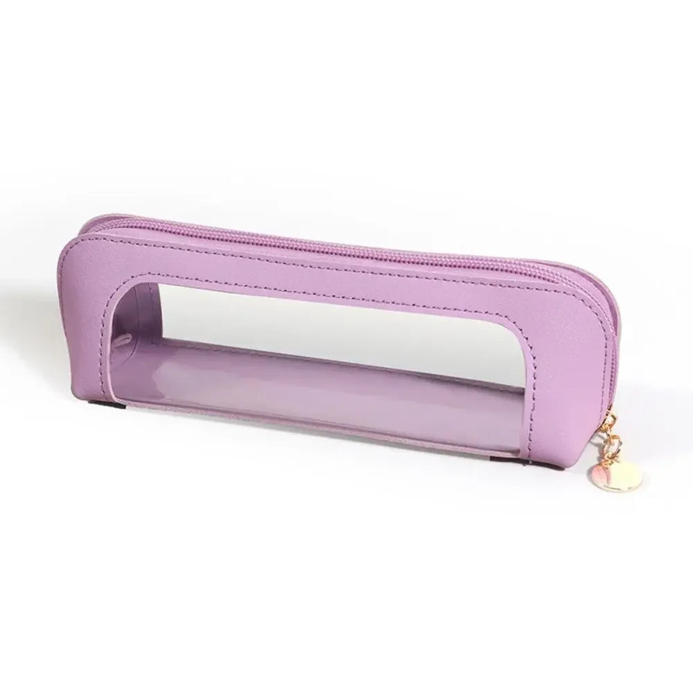 Portable PU Cosmetic Bag – Travel Toiletry & Brush Case