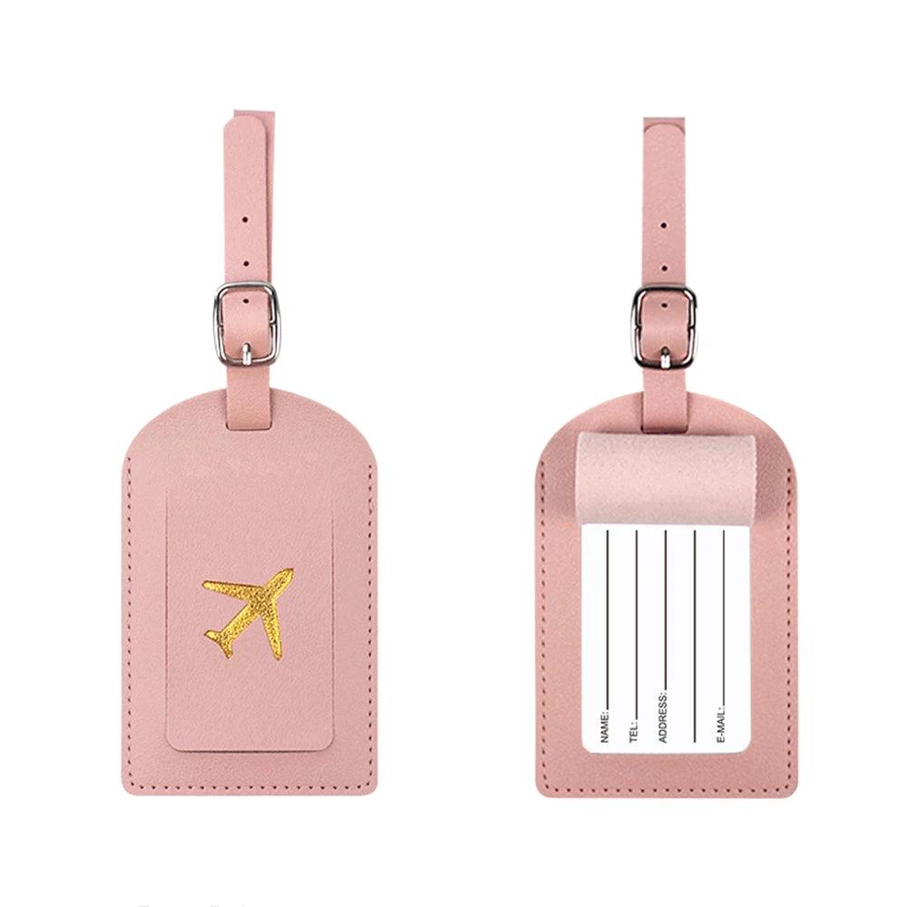 Personalized Name Luggage Tag - Custom ID & Address Holder - BonVoyage