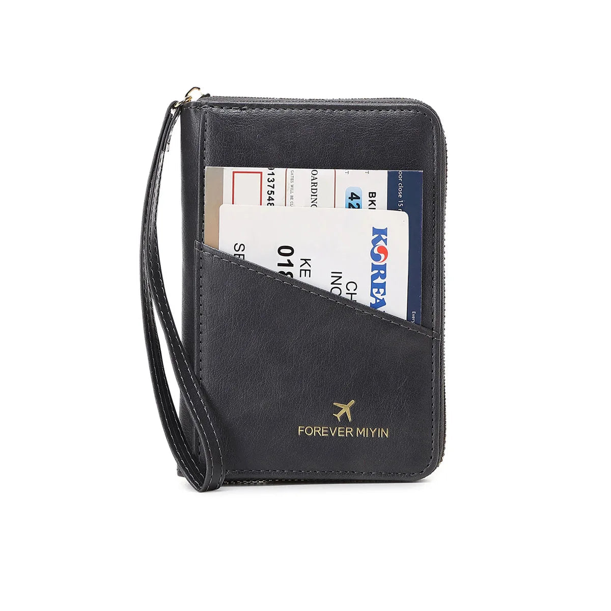 Retro RFID Passport Bag & Cover for Men & Women – Travel