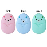 50Pcs Portable Travel Soap Paper – Disposable Mini Hand Wash