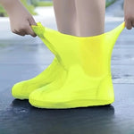 Load image into Gallery viewer, Reusable Non-Slip Silicone Rain Boot Covers for Outdoor Use
