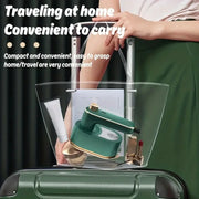 Mini Electric Iron, Dry/Wet Use, Portable, Travel-Friendly