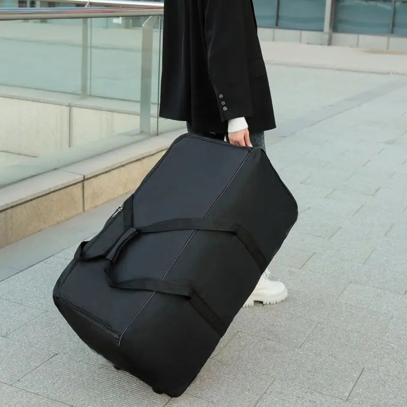 Foldable Wheeled Luggage Bag – Large Capacity Trolley